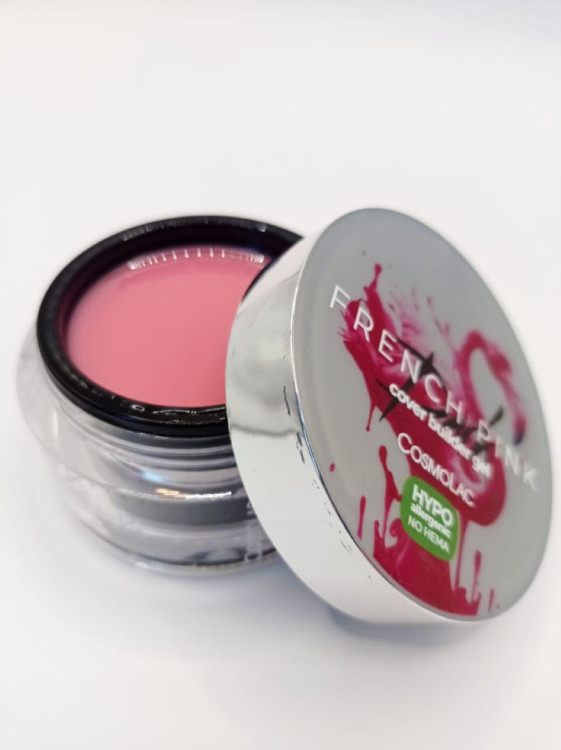 Гель для наращивания Cosmolac hema free French pink dark 15 мл